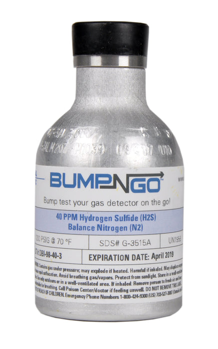 Ultra-Portable Bump-N-Go™ Gas Cylinder