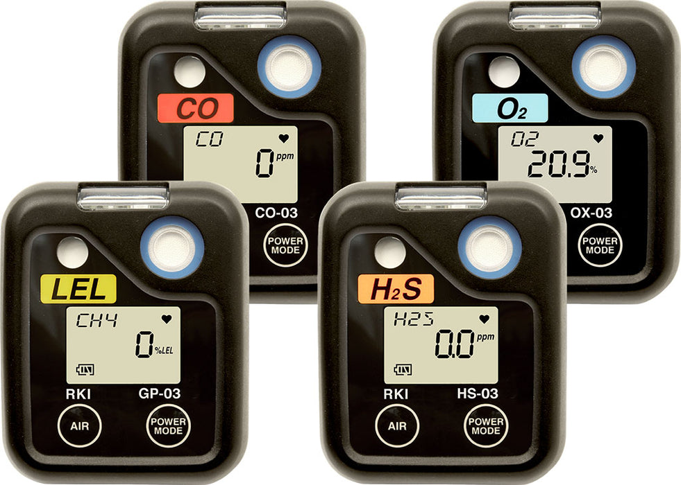 RKI Single Gas Monitors 03 Series