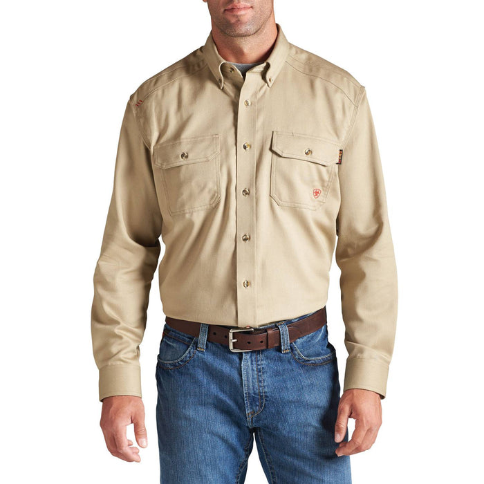 Ariat Flame-Resistant Work Shirts, Flame resistant shirt, fr work clothes, fr shirt, flame resistant long sleeved shirt, flame resistant clothes, fr long sleeve