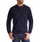 Navy Flame-Resistant 'FR' Work Long Sleeve Henleys, henley, henley long sleeve, flame resistant shirt, fr work clothes, fr shirt, flame resistant long sleeve shirt, flame resistant clothes, fr long sleeve, fr henley