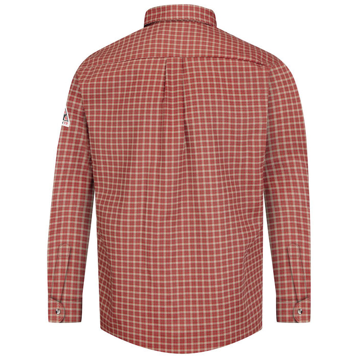 EXCEL FR® ComforTouch® Plaid Dress Shirts, FLAME RESISTANT SHIRT, FR WORK CLOTHES, DR SHIRT, FLAME RESISTANT LONG SLEEVED SHIRT, FLAME RESISTANT CLOTHES, FR LONG SLEEVE