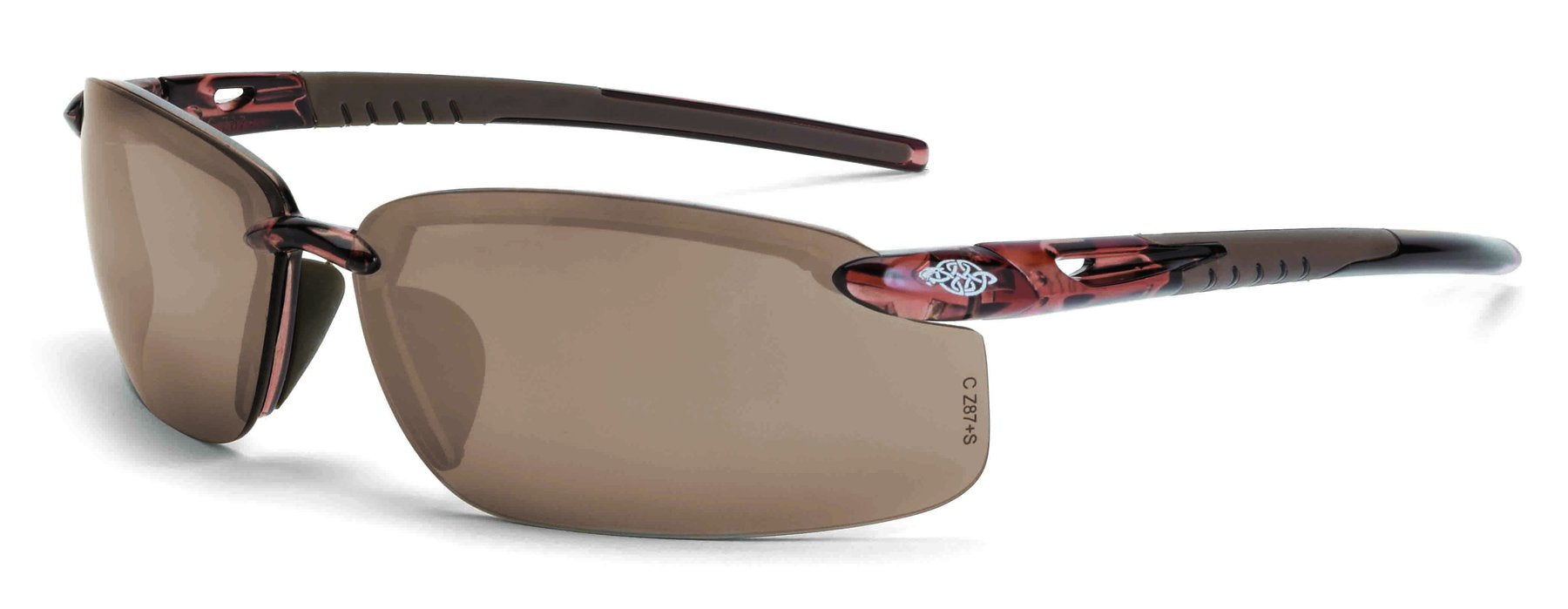 ES5 Safety Glasses, crystal brown